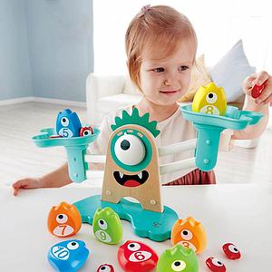Jeu éducative balance maths MONSTRES Hape