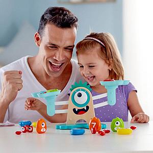 Jeu éducative balance maths MONSTRES Hape