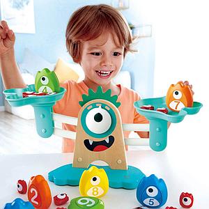 Jeu éducative balance maths MONSTRES Hape