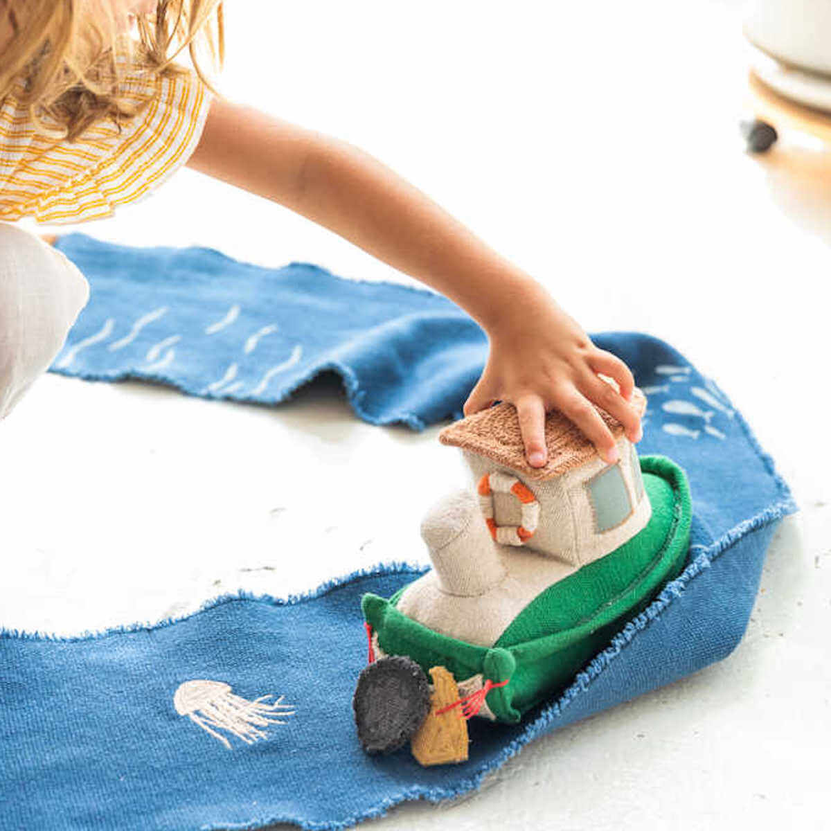 Jeu en tissu BOAT RIDE&ROLL Lorena Canals