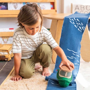 Jeu en tissu BOAT RIDE&ROLL Lorena Canals