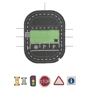 Jeu en tissu GREEN TOY set eco city Lorena Canals