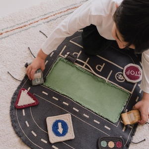 Jeu en tissu GREEN TOY set eco city Lorena Canals