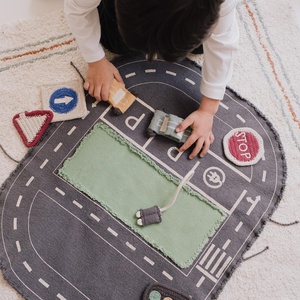 Jeu en tissu GREEN TOY set eco city Lorena Canals