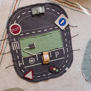 Jeu en tissu GREEN TOY set eco city Lorena Canals