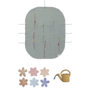 Jeu en tissu GREEN TOY set Flower Garden Lorena Canals