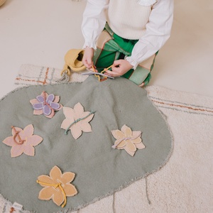 Jeu en tissu GREEN TOY set Flower Garden Lorena Canals