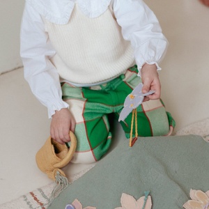 Jeu en tissu GREEN TOY set Flower Garden Lorena Canals