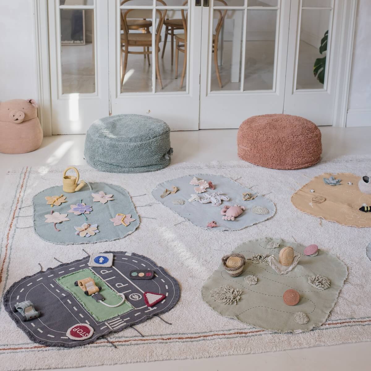 Jeu en tissu GREEN TOY set the island Lorena Canals