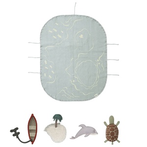 Jeu en tissu GREEN TOY set the island Lorena Canals