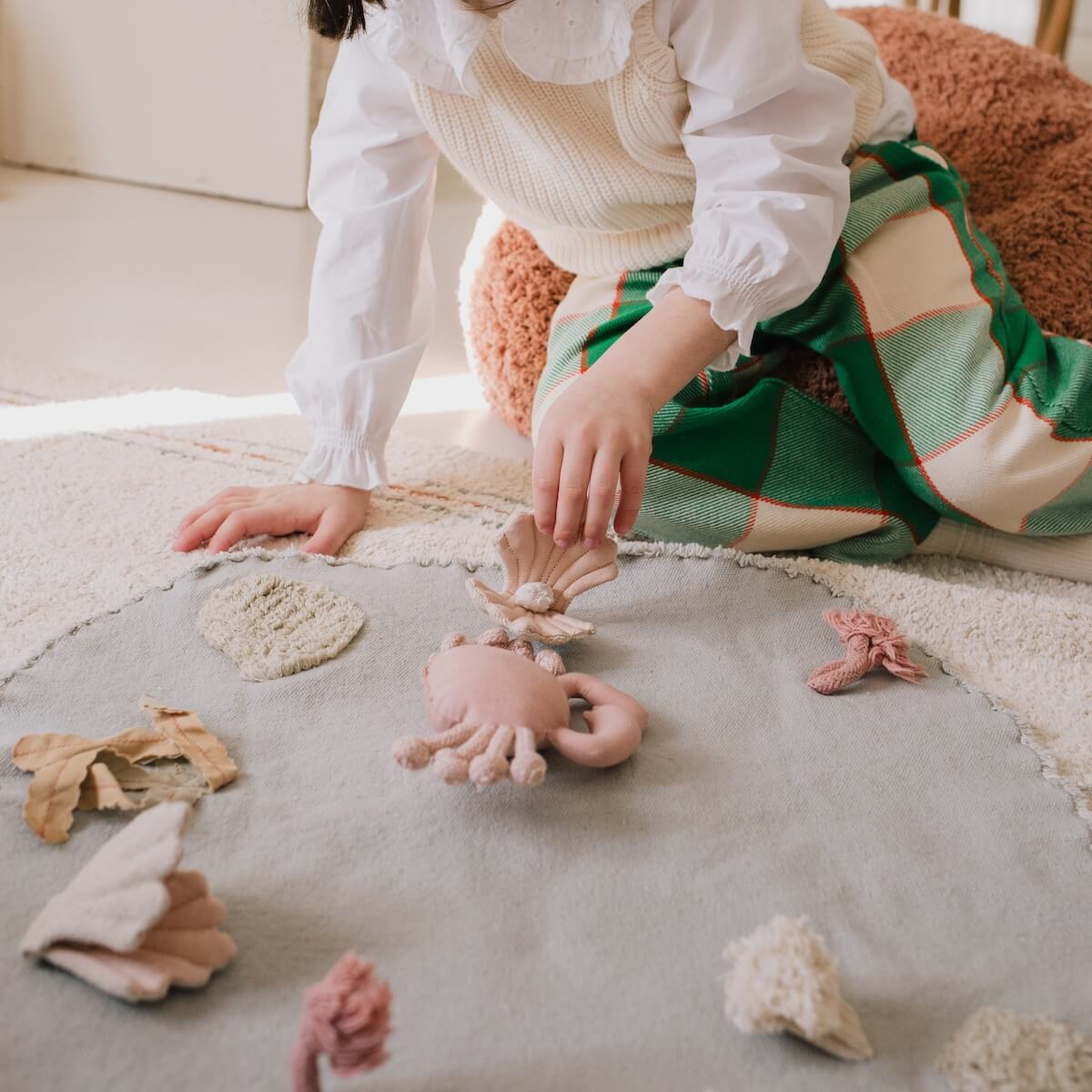 Jeu en tissu GREEN TOY set under the sea Lorena Canals