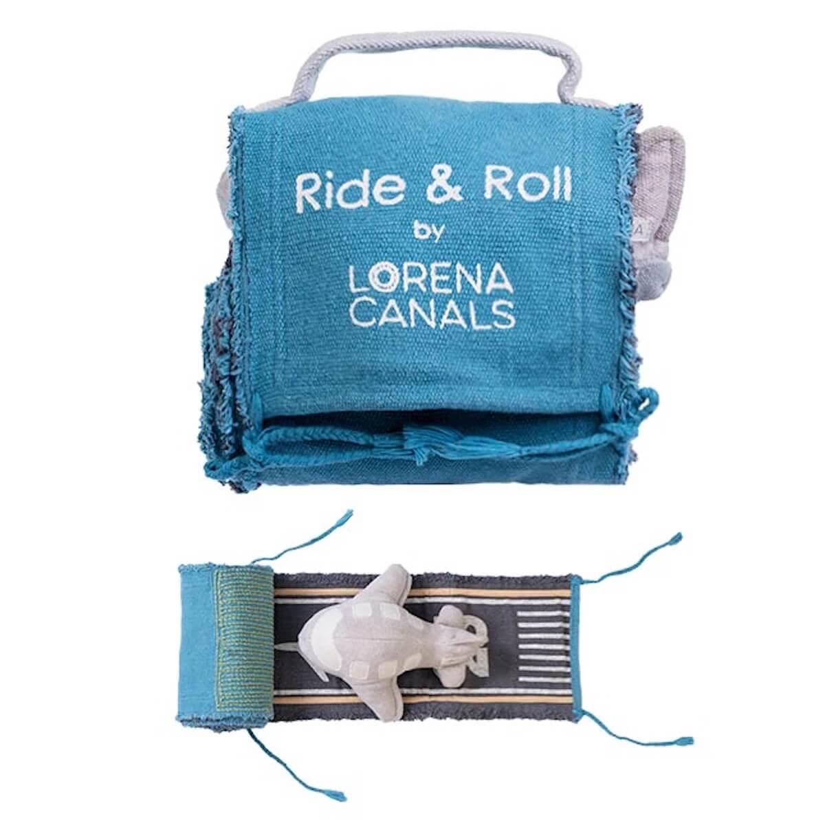 Jeu en tissu PLANE RIDE&ROLL Lorena Canals