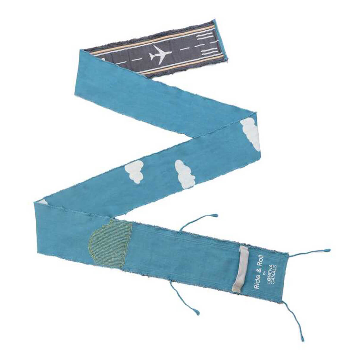 Jeu en tissu PLANE RIDE&ROLL Lorena Canals