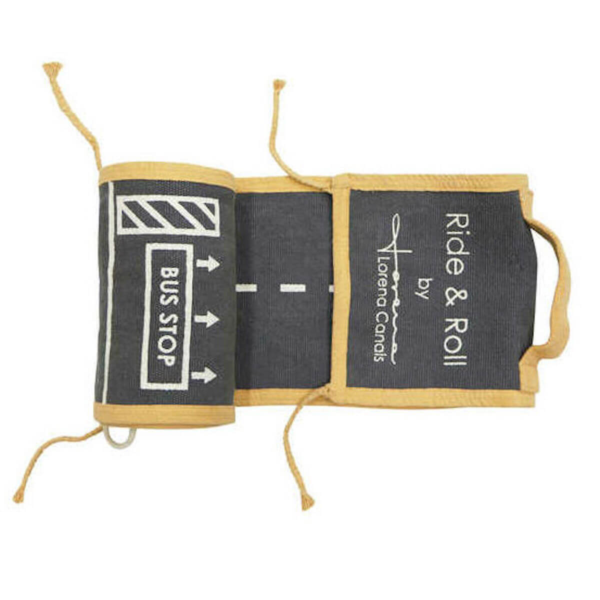 Jeu en tissu ROLL SCHOOL BUS RIDE&ROLL Lorena Canals