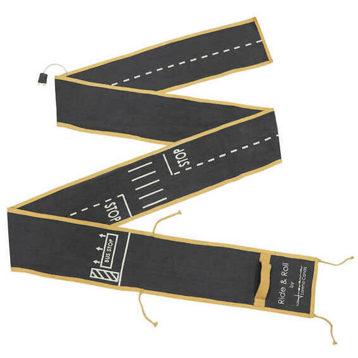 Jeu en tissu ROLL SCHOOL BUS RIDE&ROLL Lorena Canals