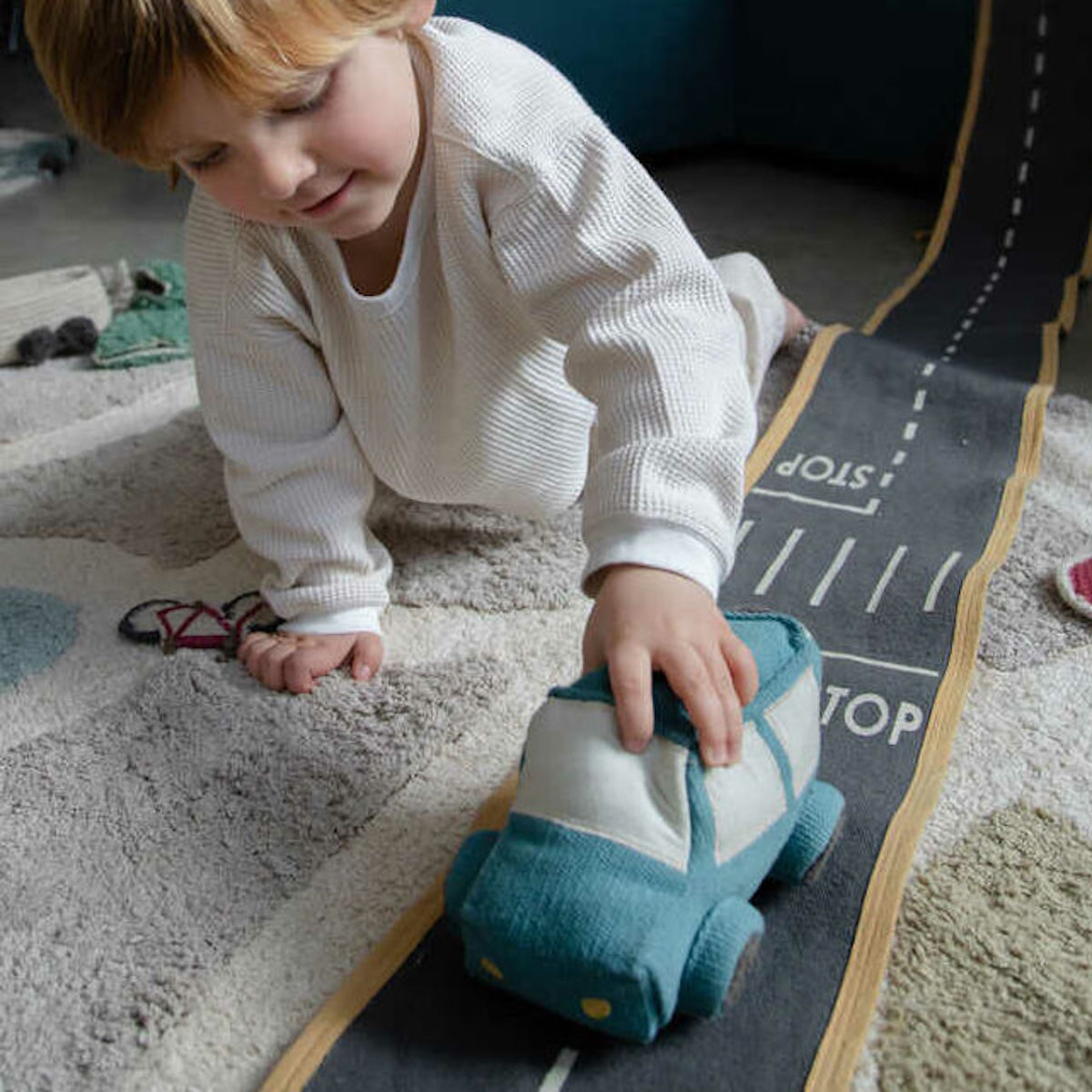 Jeu en tissu SAFARI JEEP RIDE&ROLL Lorena Canals