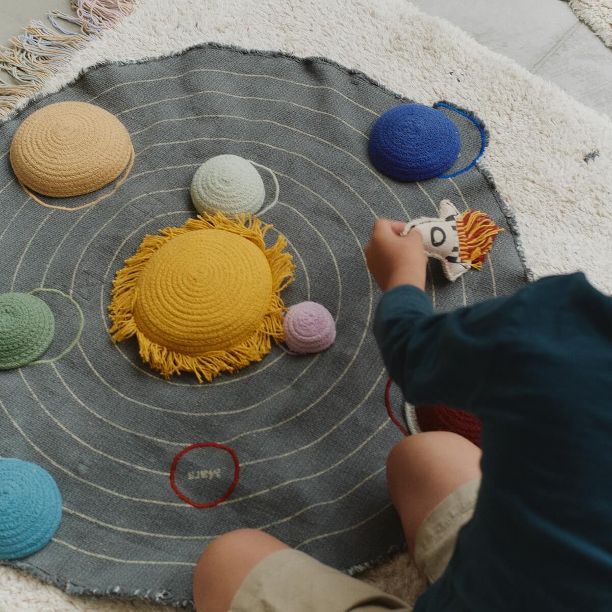 Jeu en tissu Solar System Lorena Canals
