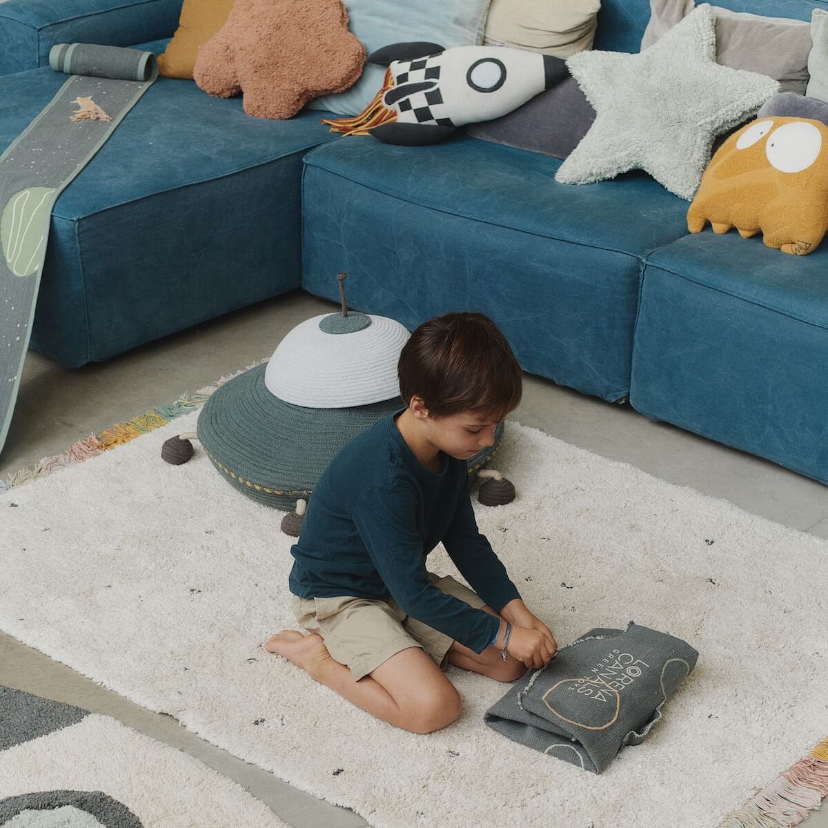 Jeu en tissu Solar System Lorena Canals