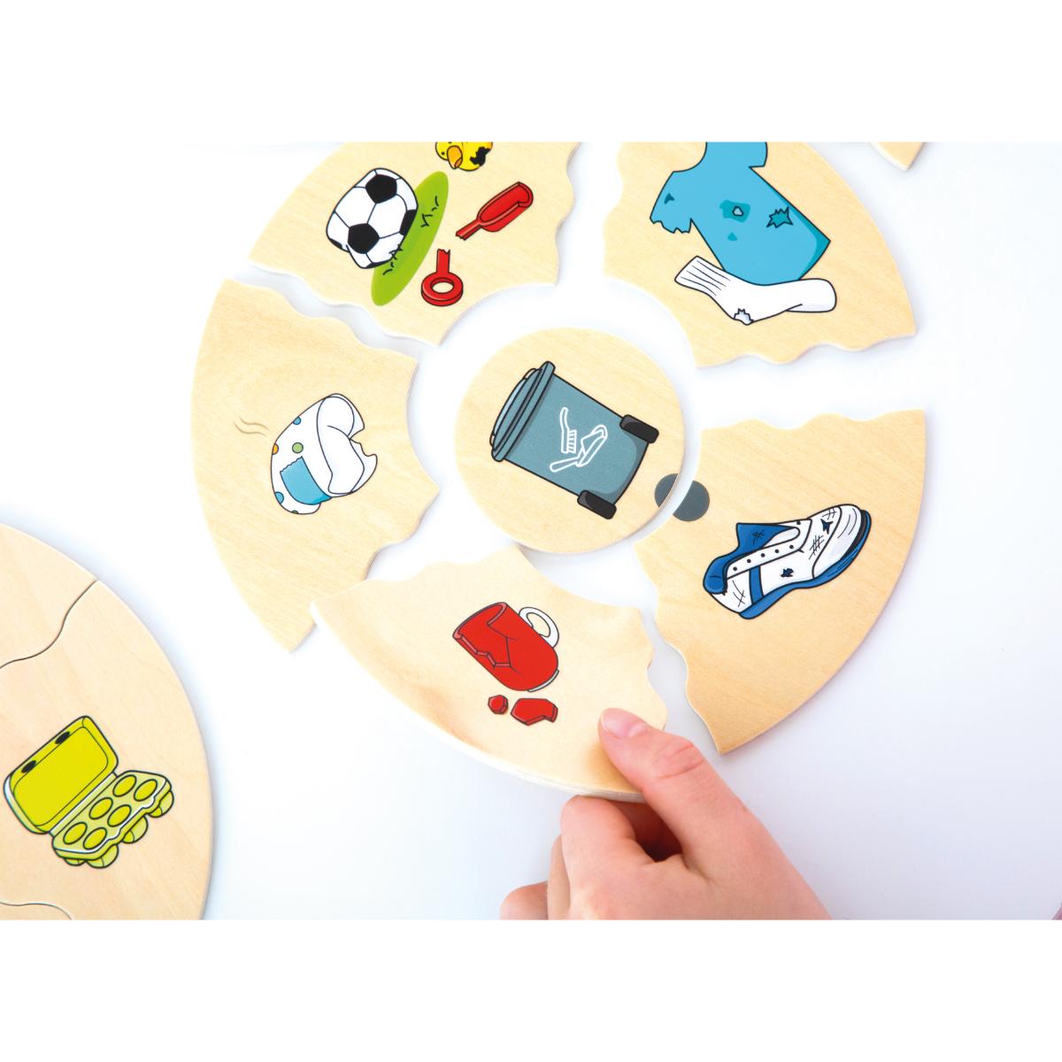 Jeu HUMANICO Tri des déchets Beleduc