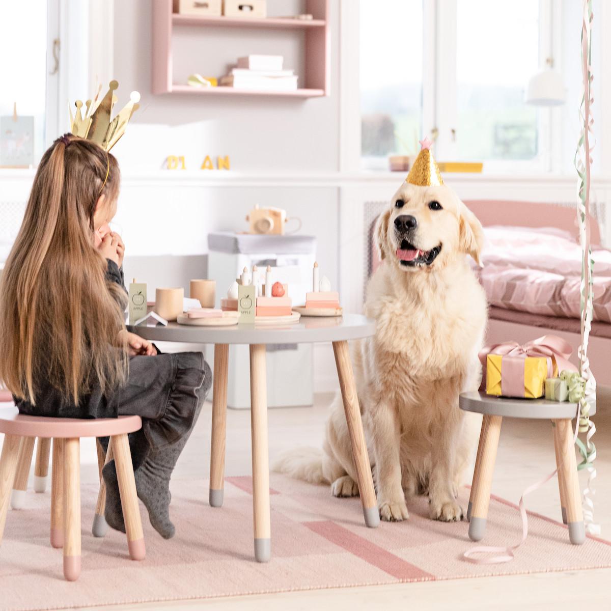 Jeu imitation BIRTHDAY CAKE PLAY Flexa bois naturel 