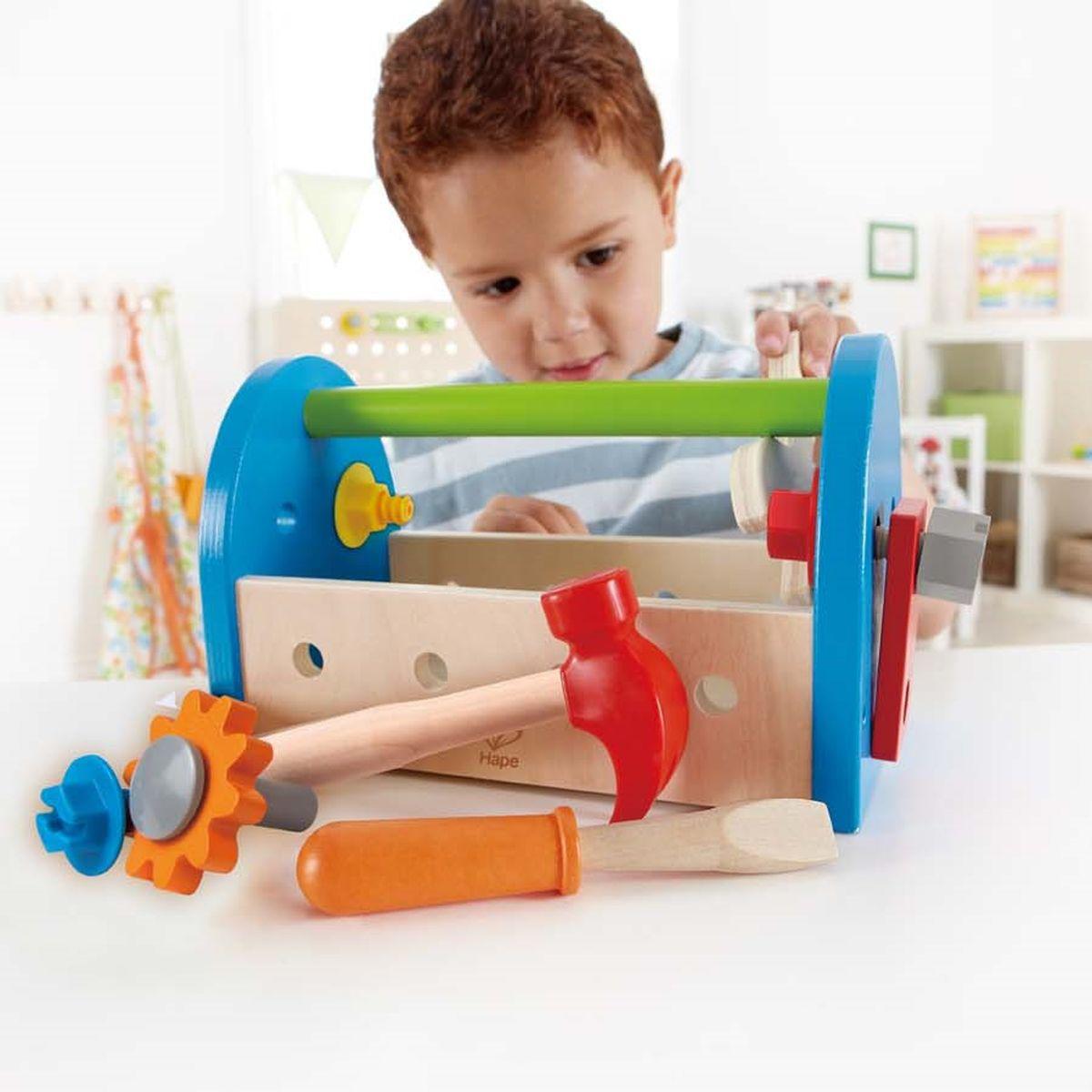 Jeu imitation caisse à outils FIX IT TOOL BOX Hape