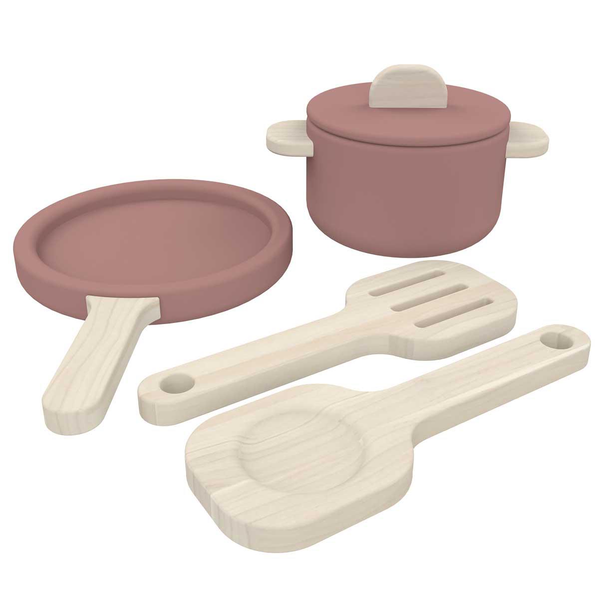 Jeu imitation casserole-poêle LA CUISINE PLAY Flexa