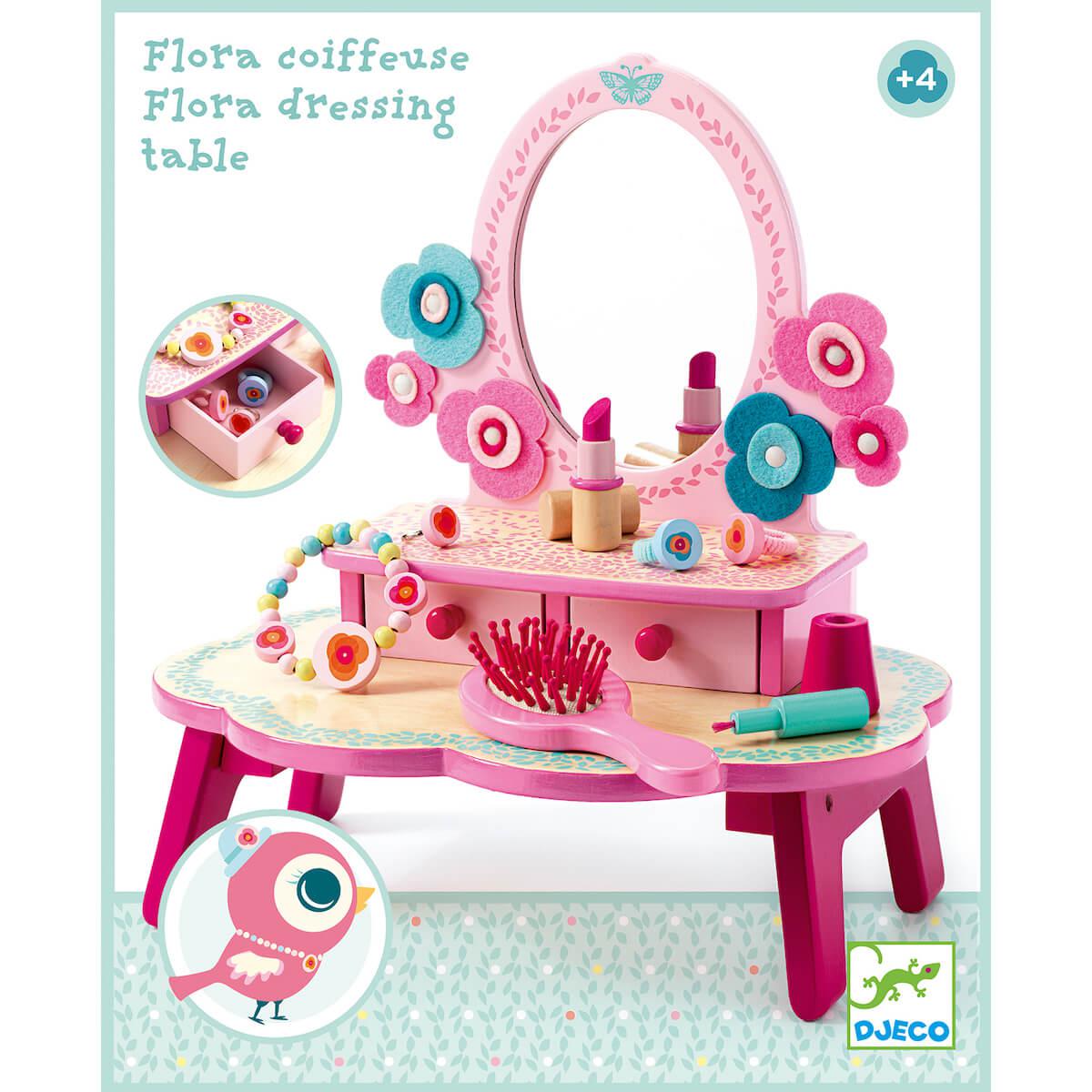 Jeu imitation coiffeuse FLORA Djeco