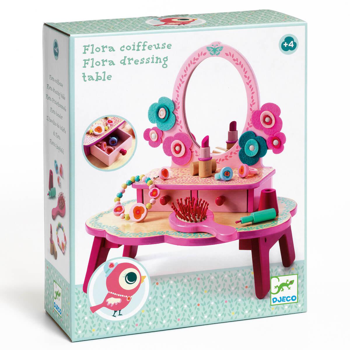 Jeu imitation coiffeuse FLORA Djeco