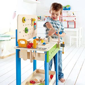 Jeu imitation établi MASTER WORKBENCH Hape