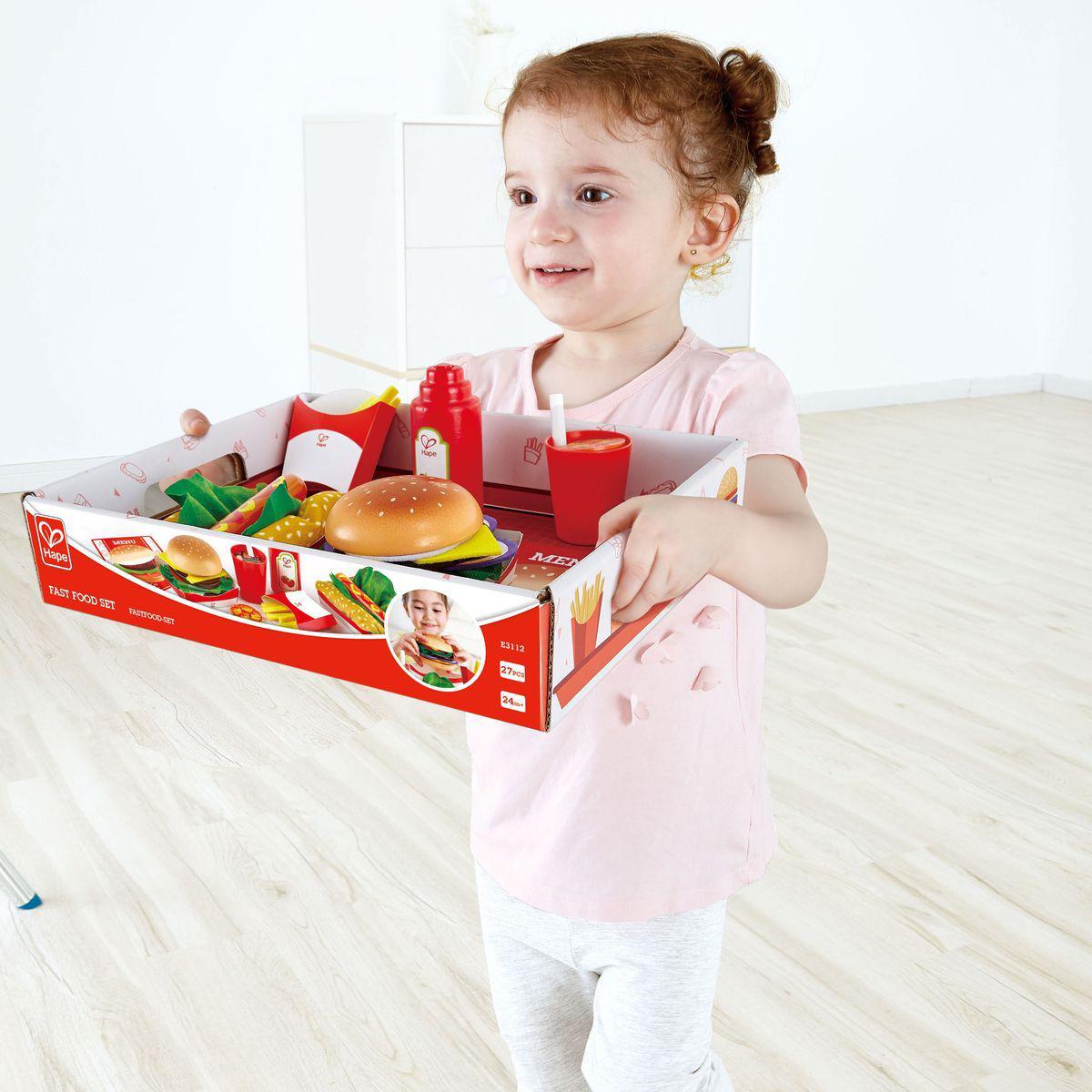 Jeu imitation FAST FOOD Hape