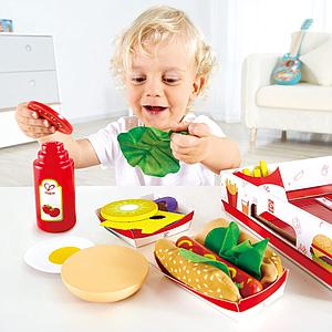 Jeu imitation FAST FOOD Hape
