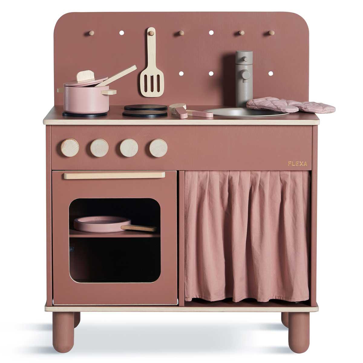 Jeu imitation LA CUISINE PLAY Flexa rose