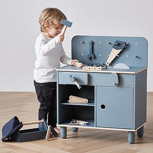 Jeu imitation L'ÉTABLI PLAY Flexa bleu