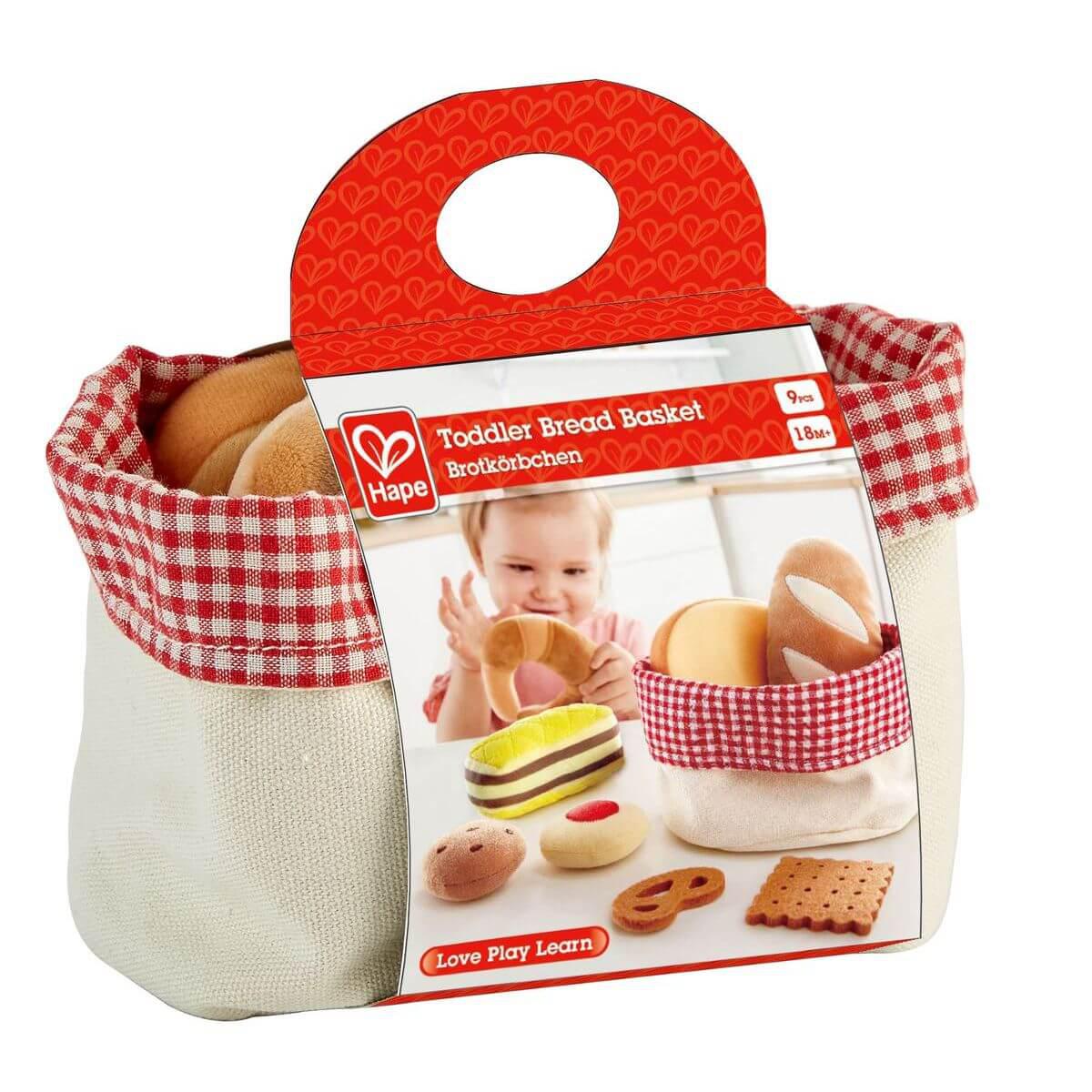 Jeu imitation panier de pains Hape