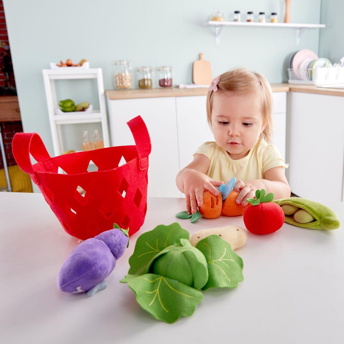 Jeu imitation panier légumes Hape