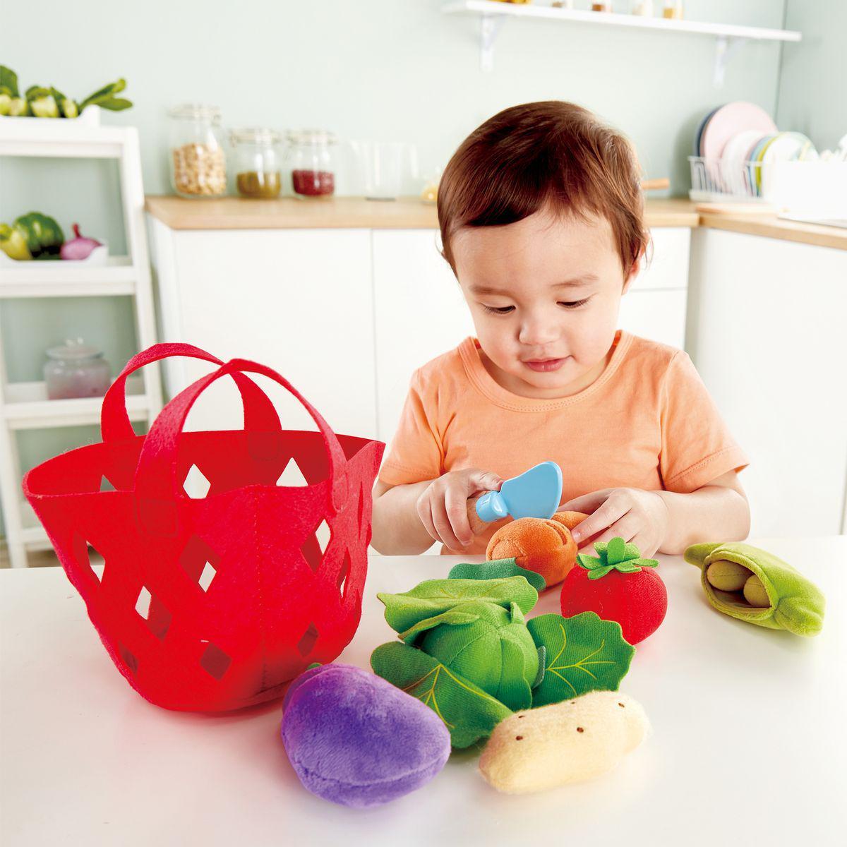 Jeu imitation panier légumes Hape