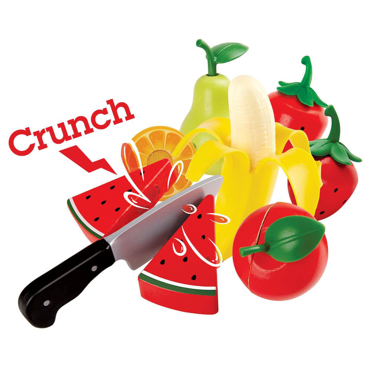 Jeu imitation plateau de fruits Hape