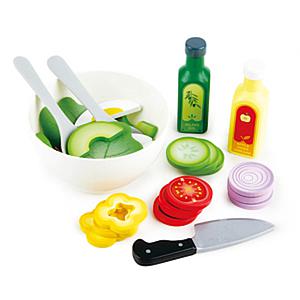 Jeu imitation plateau de salade Hape