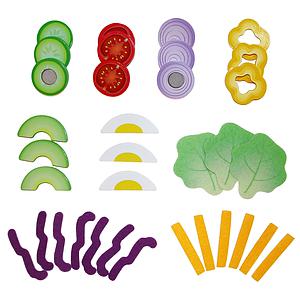 Jeu imitation plateau de salade Hape