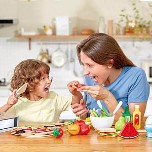 Jeu imitation plateau pizza Hape