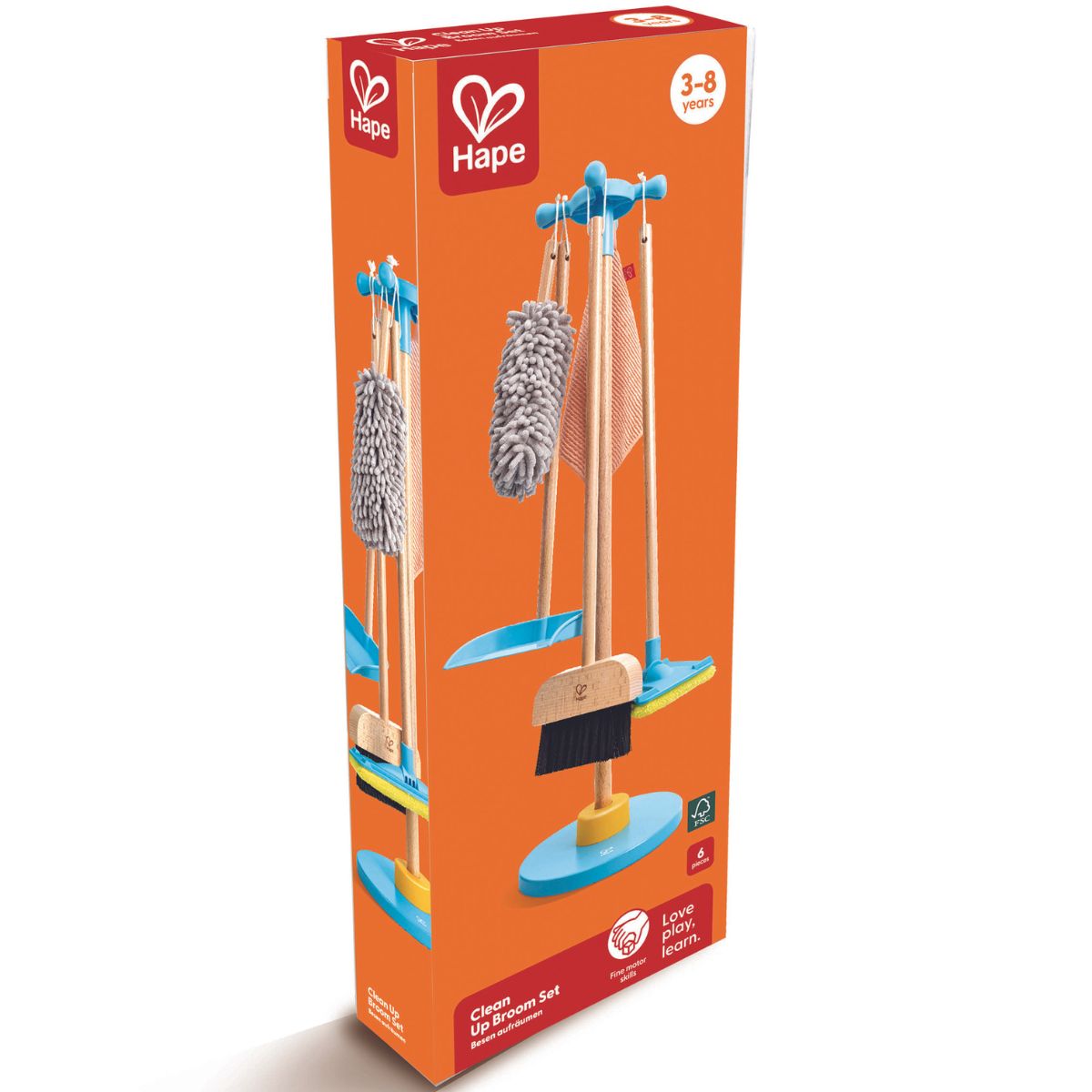 Jeu imitation set balai CLEAM UP Hape