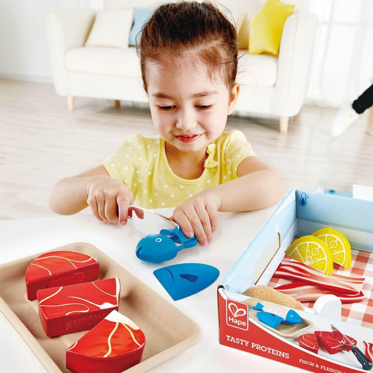 Jeu imitation TASTY PROTEINS Hape