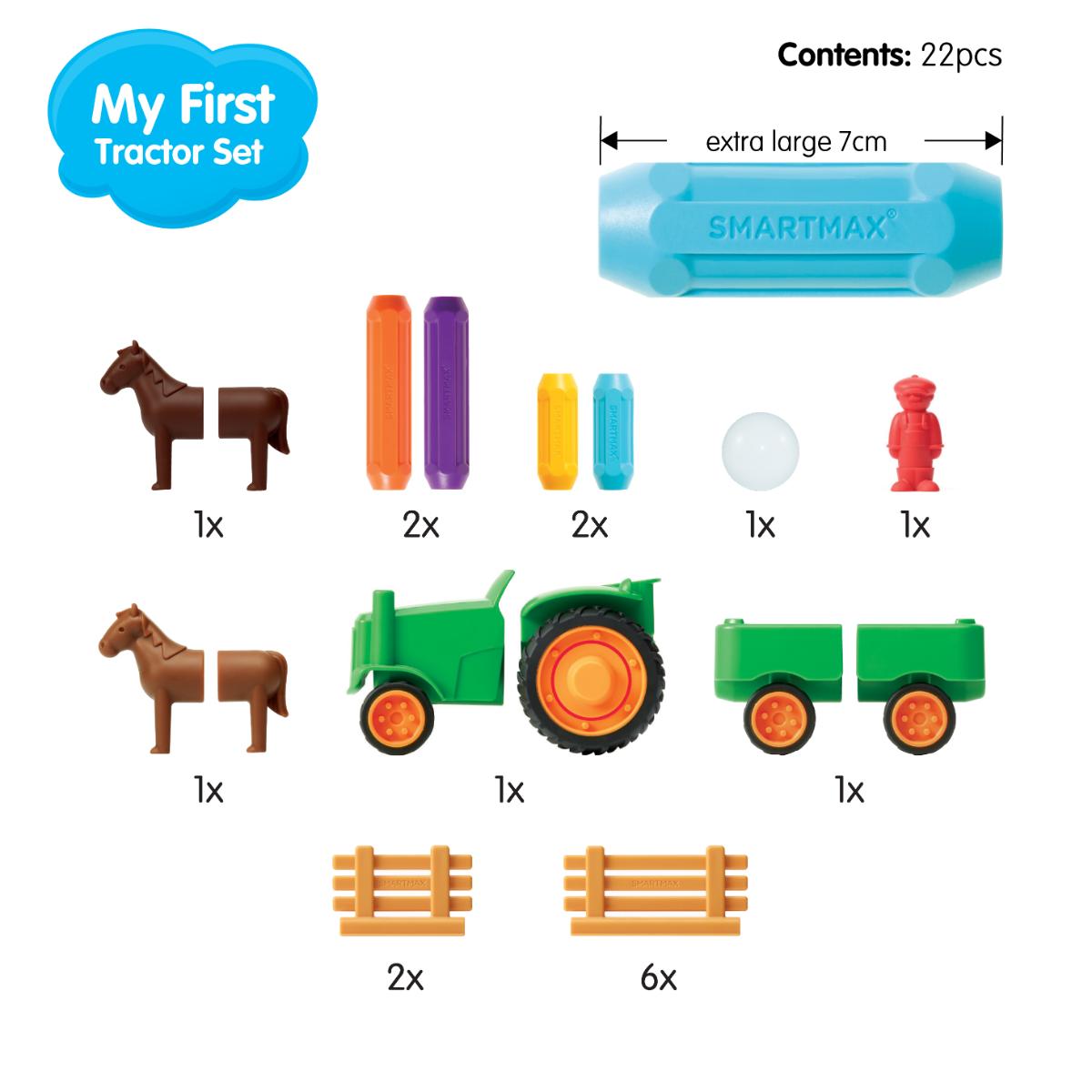 Jeu magnétique SMARTMAX My First Tractor Set Smartgames