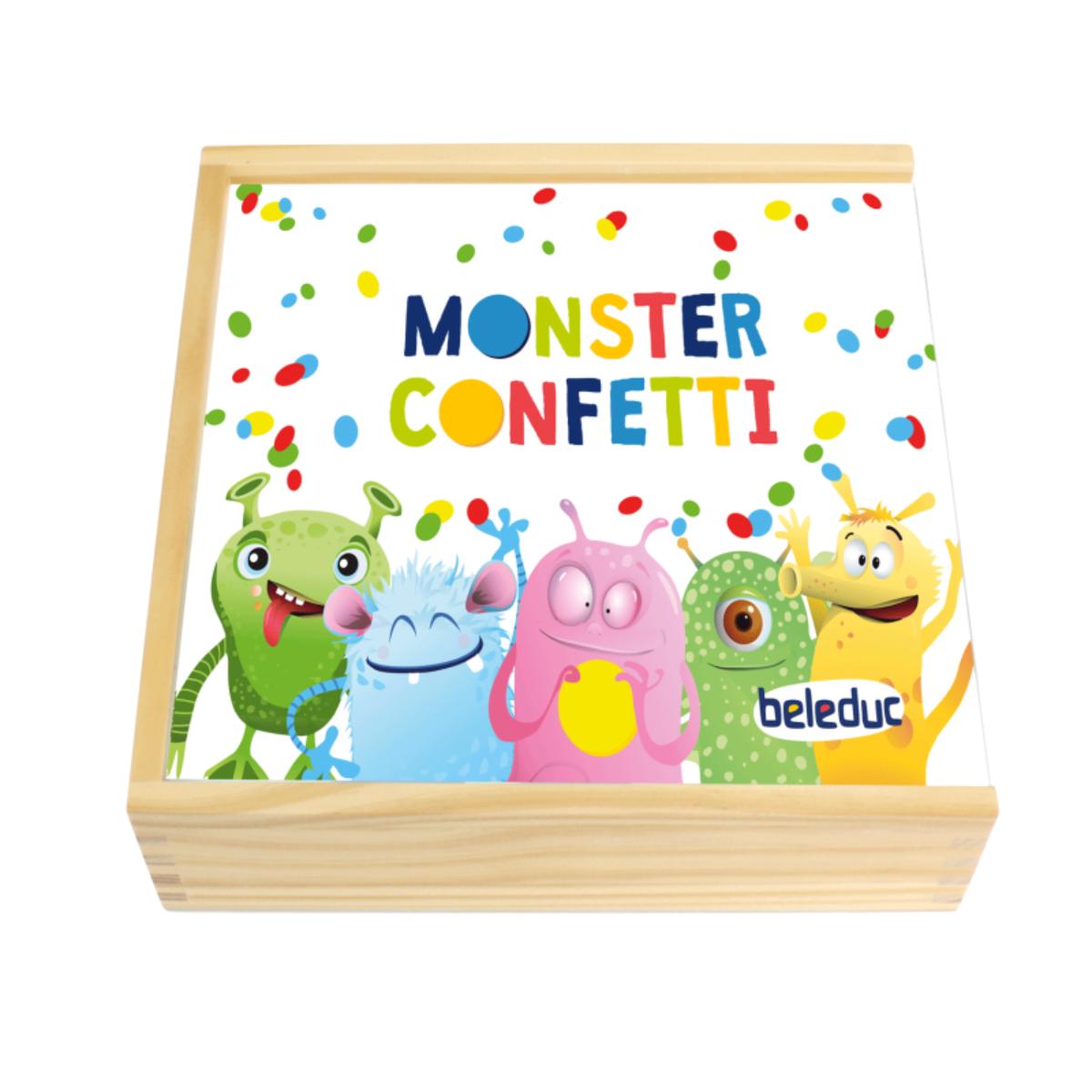 Jeu Monster Confetti Beleduc