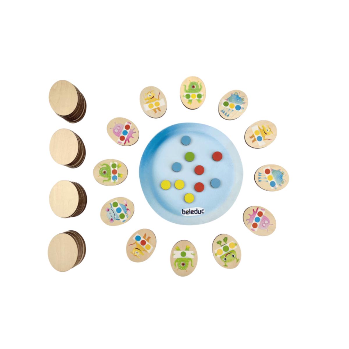 Jeu Monster Confetti Beleduc