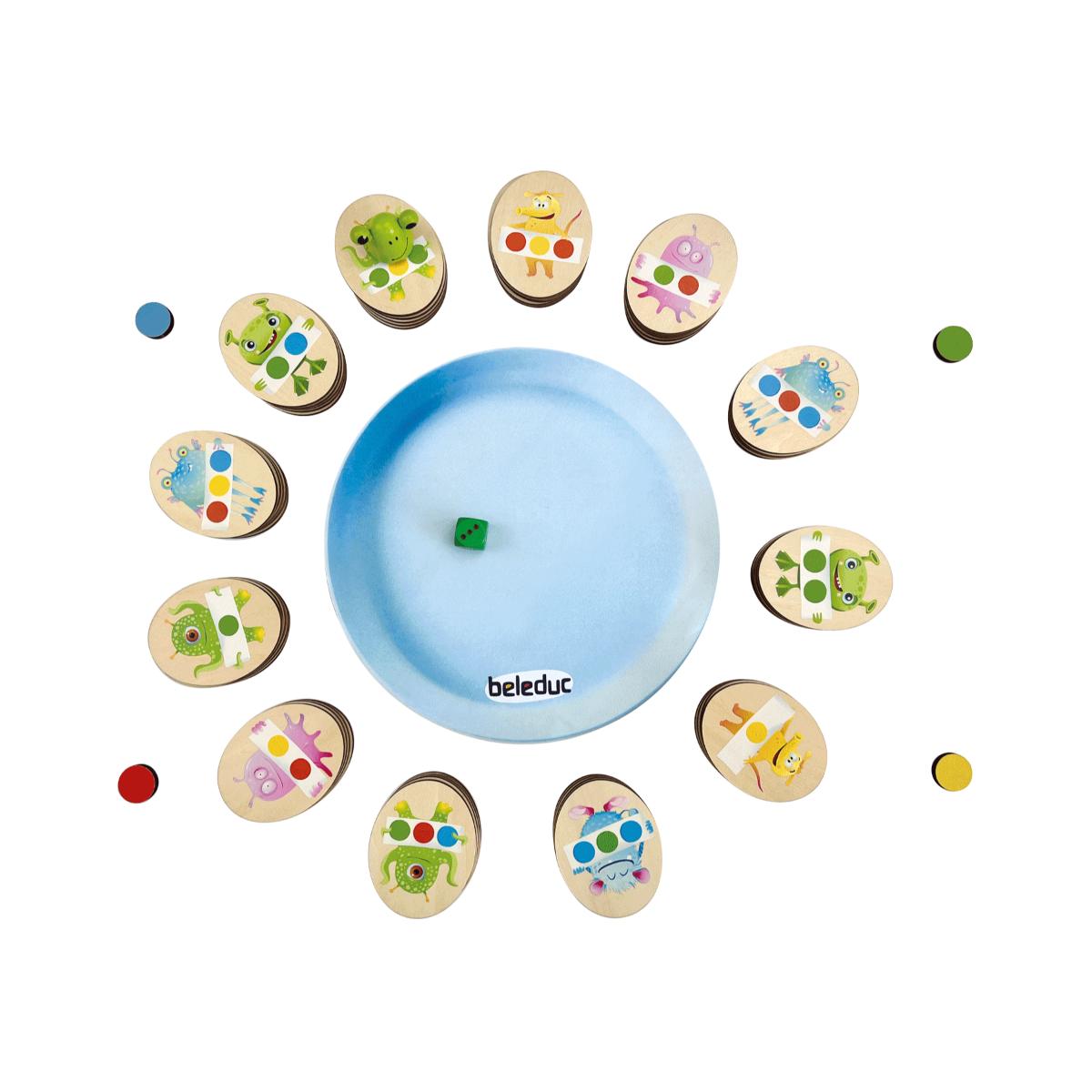 Jeu Monster Confetti Beleduc