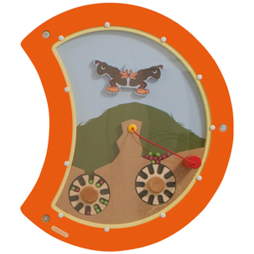 Jeu mural chenille Balance Beleduc