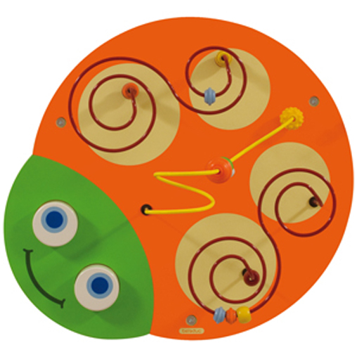 Jeu mural chenille tête Beleduc