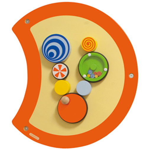 Jeu mural chenille toupie Beleduc