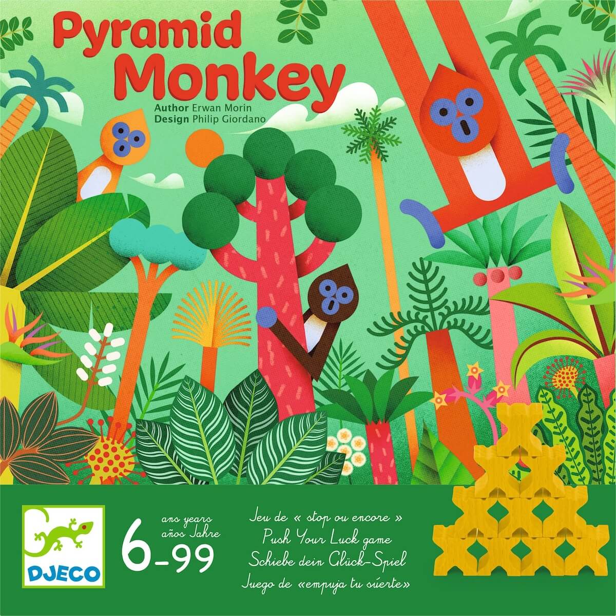 Jeu Pyramid Monkey Djeco